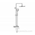 Chrome Messing Badezimmer Niederschlag Dusche Wasserhahnmixer Hahn